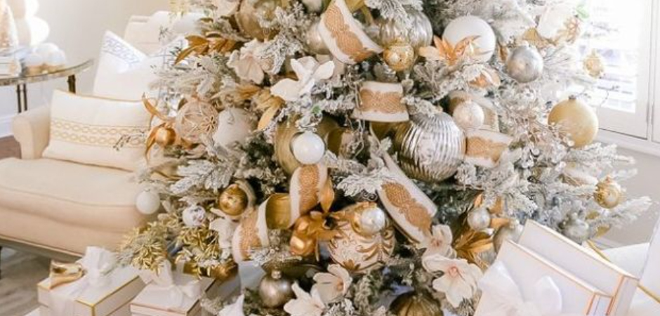 Дизайнерская Елка Премиум с Золотым Декором Christmas Tree Golden Tale Дизайнерская Елка Премиум с Золотым Декором Christmas Tree Golden Tale - Loft-Concept в Воронеже