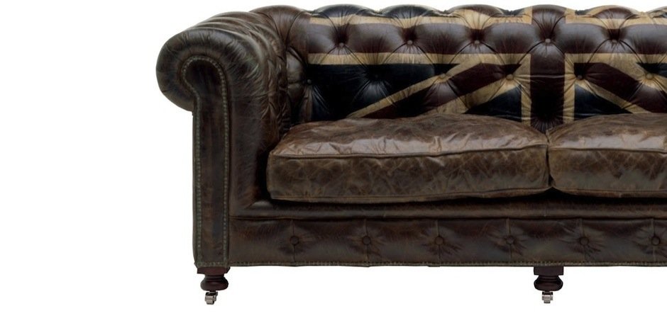 Диван Chesterfield Rebel Sofa Union Jack Andrew Martin Диван Chesterfield Rebel Sofa Union Jack Andrew Martin - Loft-Concept в Воронеже