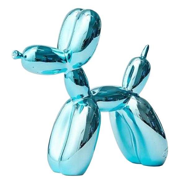 Статуэтка Jeff Koons Balloon Dog Turquoise Бирюзовый в Воронеже | Loft Concept 