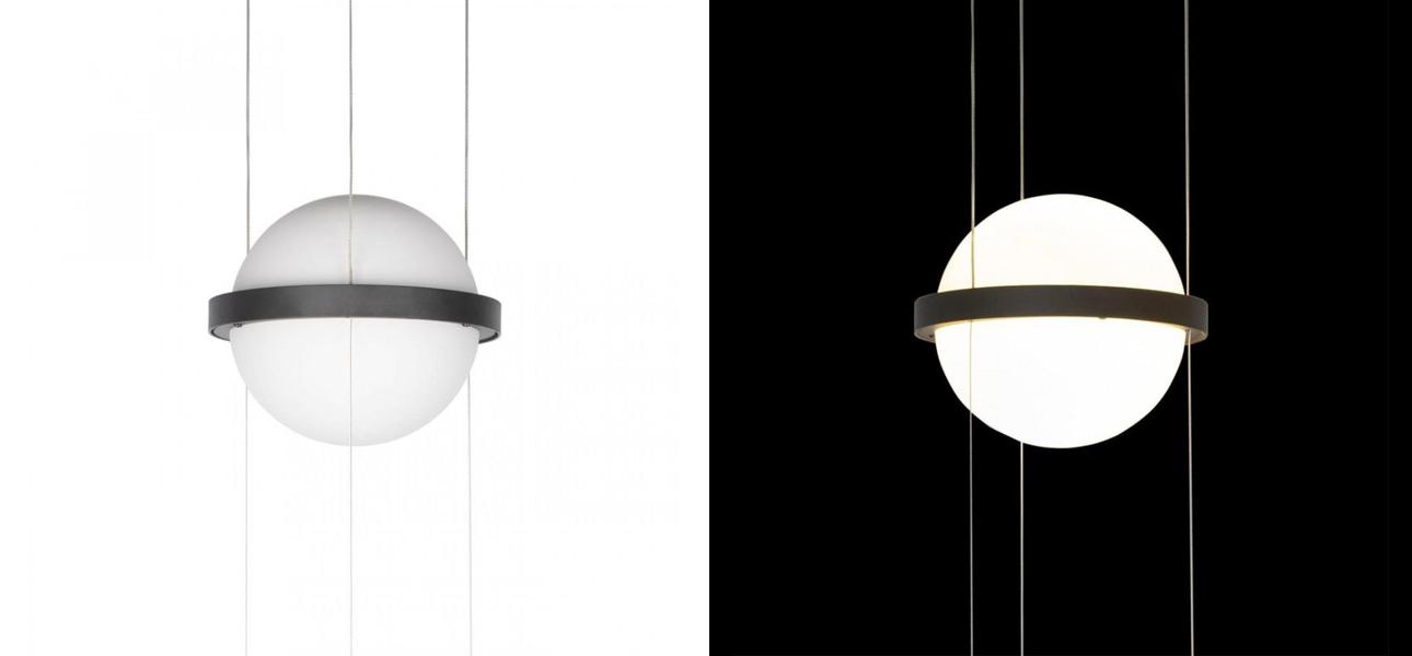 Подвесной светильник c чашей для живых растений Palma by Vibia - фото