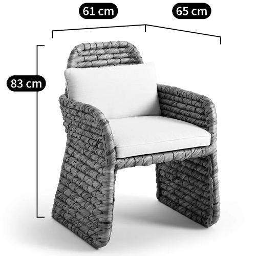 Плетеное кресло Madge Wicker Armchair в Воронеже