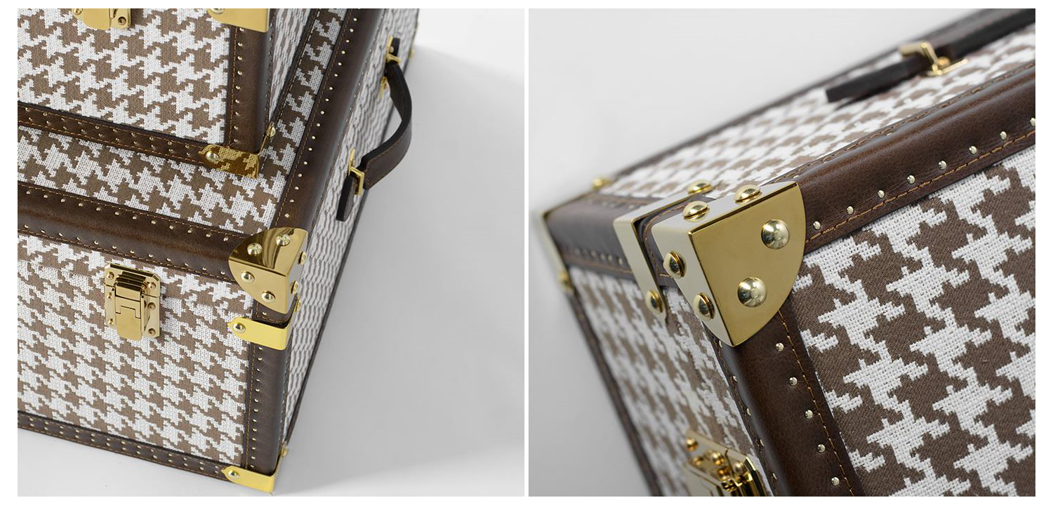 Чемодан Pied de poule 61 - фото