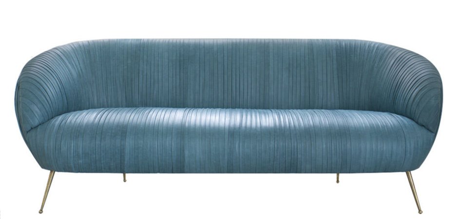 Софа Kelly Wearstler Souffle Settee Leather Софа Kelly Wearstler Souffle Settee Leather - Loft-Concept в Воронеже