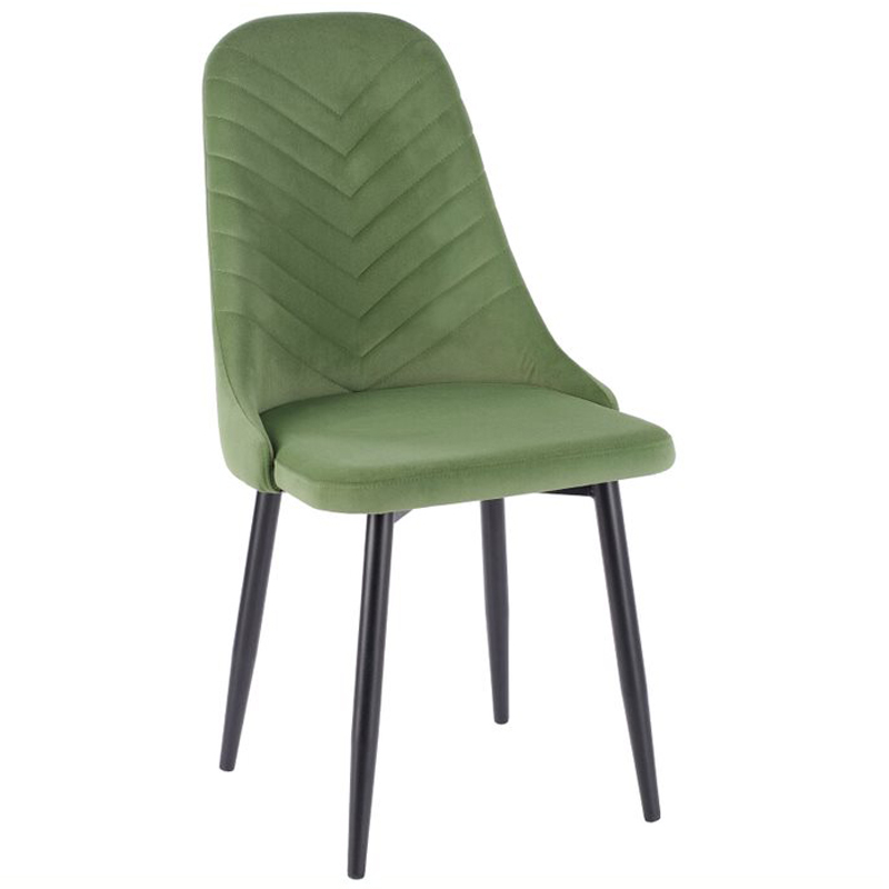 Стул Wijan Chair green Зеленый Черный в Воронеже | Loft Concept 