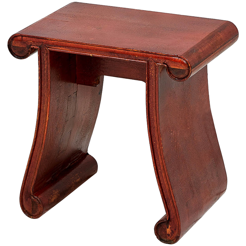 Табурет в китайском стиле Chinese Tabouret Red Красный в Воронеже | Loft Concept 