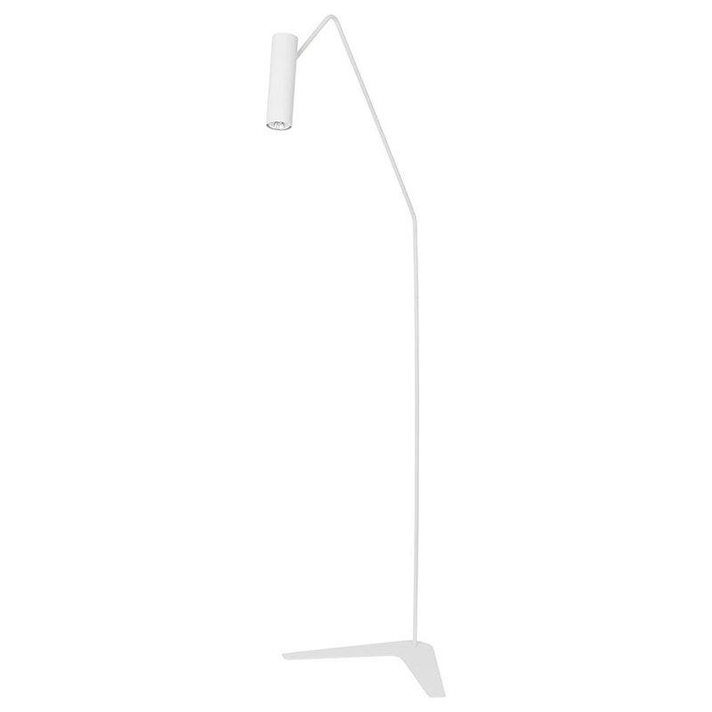 Торшер Tibo Trumpet Floor Lamp white Белый в Воронеже | Loft Concept 