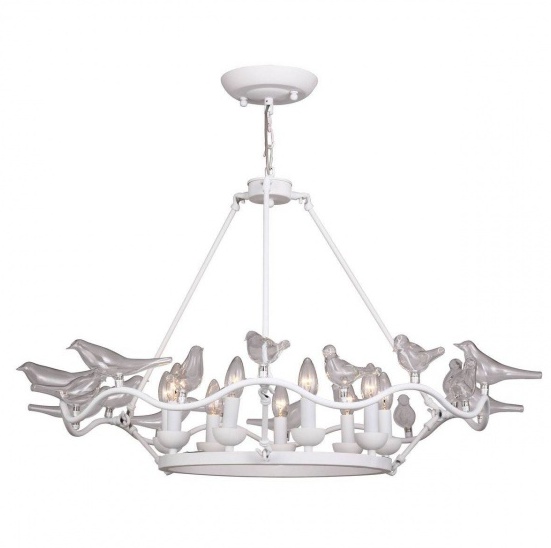 Люстра Dove Chandelier Glass Bird White Белый в Воронеже | Loft Concept 