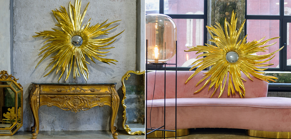 Зеркало Flower Sun Mirror Зеркало Flower Sun Mirror - Loft-Concept в Воронеже