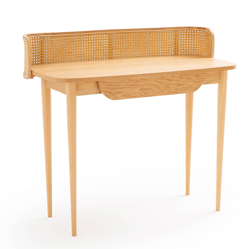 Рабочий стол Morten Wicker Table Светлый дуб в Воронеже | Loft Concept 