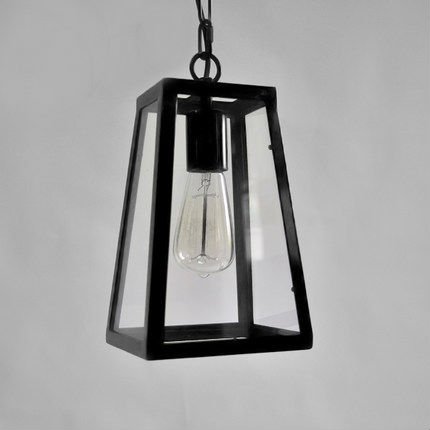 Подвесной светильник Loft Industrial Ortogonal pendant Black Черный в Воронеже | Loft Concept 