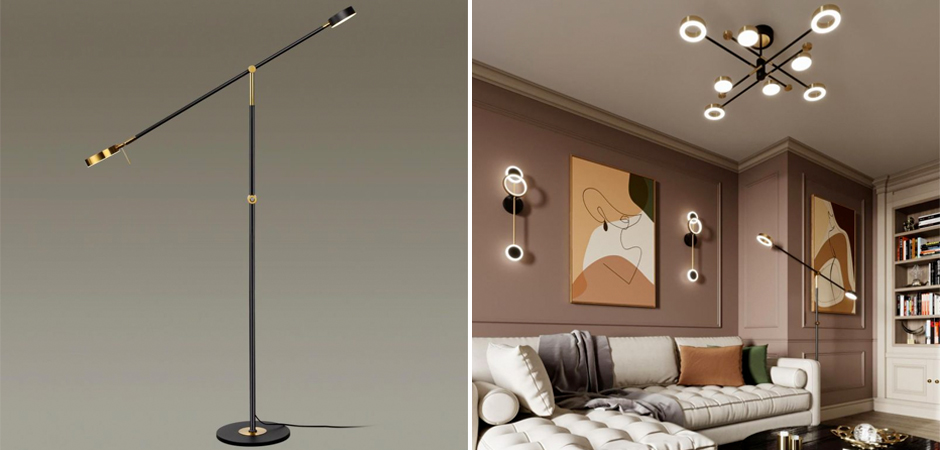 Торшер с регулировкой Bendik Lighting Торшер с регулировкой Bendik Lighting - Loft-Concept в Воронеже