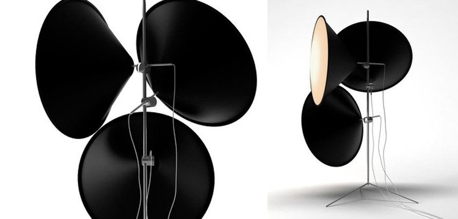Торшер Tom Dixon Cone Black Торшер Tom Dixon Cone Black - Loft-Concept в Воронеже
