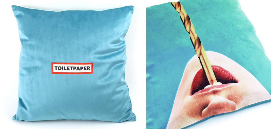 Подушка Seletti Cushion Drill Design Toiletpaper Подушка Seletti Cushion Drill Design Toiletpaper - Loft-Concept в Воронеже