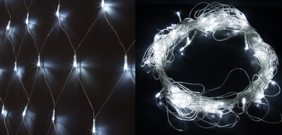 Гирлянда-Сетка Белым свет диодов - Loft-Concept в Воронеже