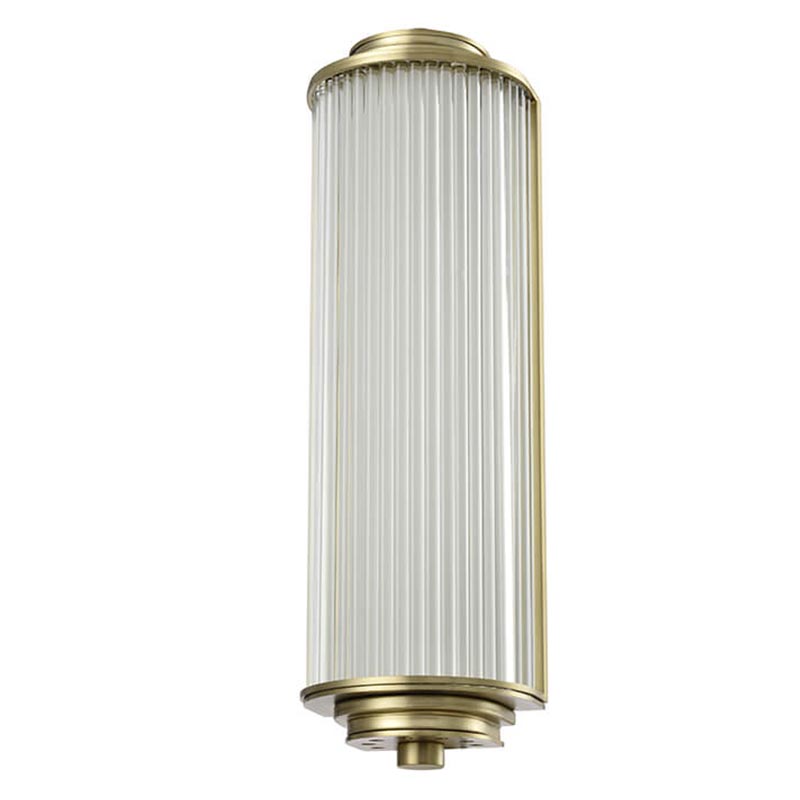 Бра Brion Glass TUBE Wall Lamp Brass Латунь Прозрачный (Transparent) в Воронеже | Loft Concept 