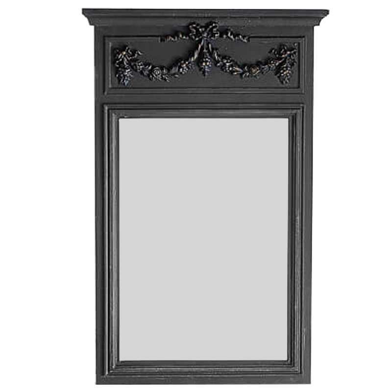 Зеркало Arcadie Mirror Black Винтажный черный в Воронеже | Loft Concept 