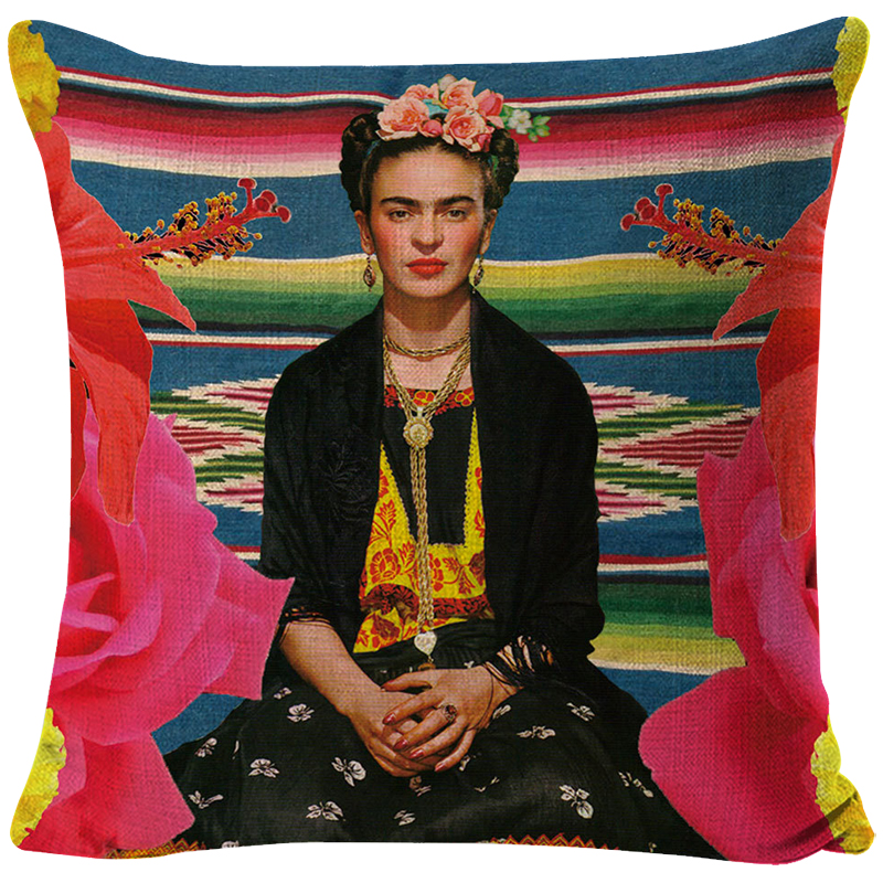 Декоративная подушка Frida Kahlo 6 Мульти в Воронеже | Loft Concept 