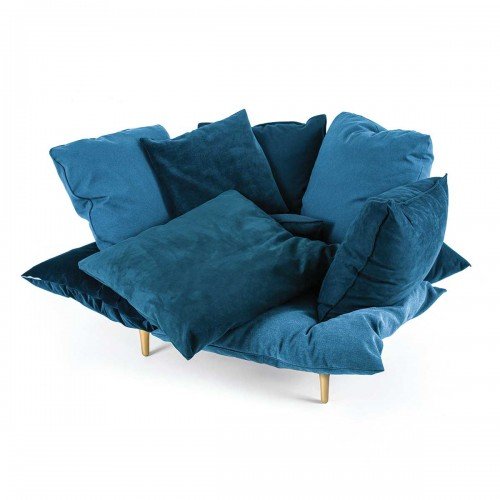 Кресло Seletti Armchair Comfy Turquoise Синий в Воронеже | Loft Concept 