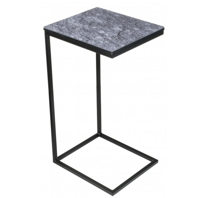 Приставной стол Zermatt Side Table gray Серый (Gray) в Воронеже | Loft Concept 