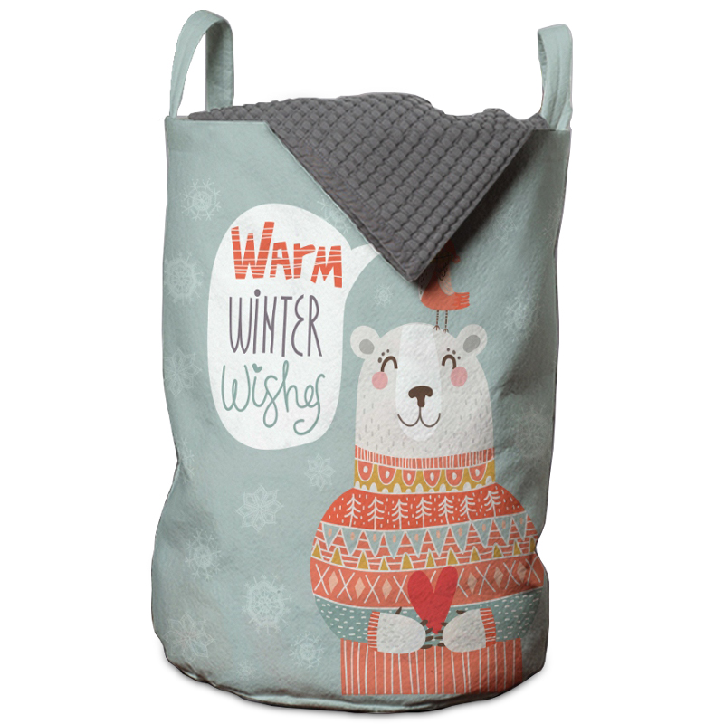 Корзина Warm winter wishes Basket Мульти в Воронеже | Loft Concept 