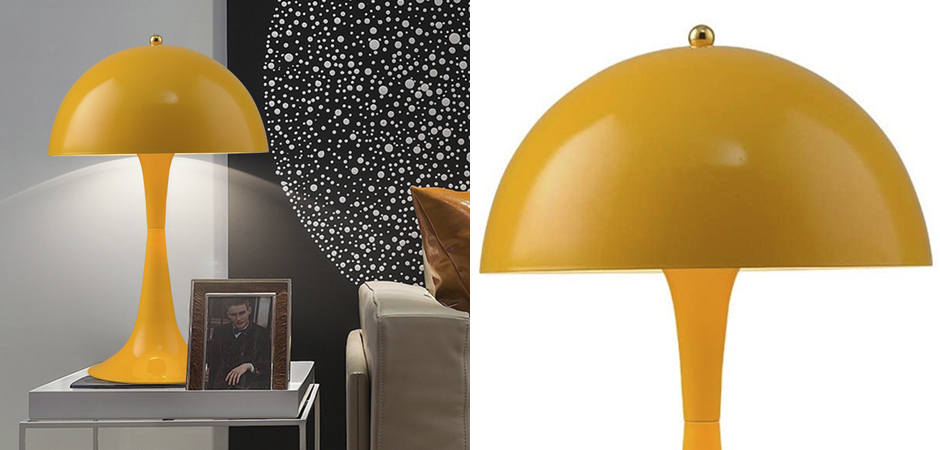 Настольная лампа Walter Table Lamp yellow Настольная лампа Walter Table Lamp yellow - Loft-Concept в Воронеже