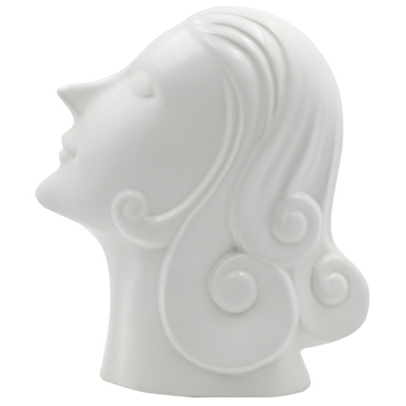 Статуэтка Side Profile White Statuette Белый Статуэтка Side Profile White Statuette Белый в Воронеже | Loft Concept