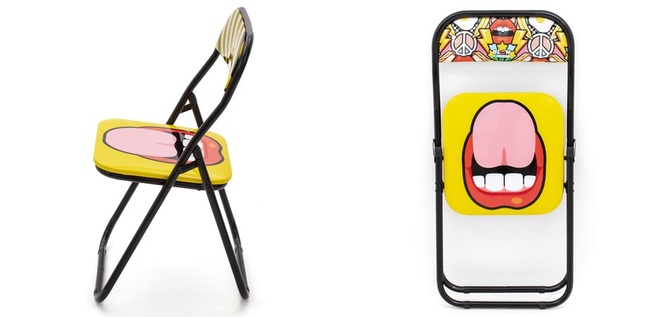 Стул Seletti Folding Chair Tongue Стул Seletti Folding Chair Tongue - Loft-Concept в Воронеже