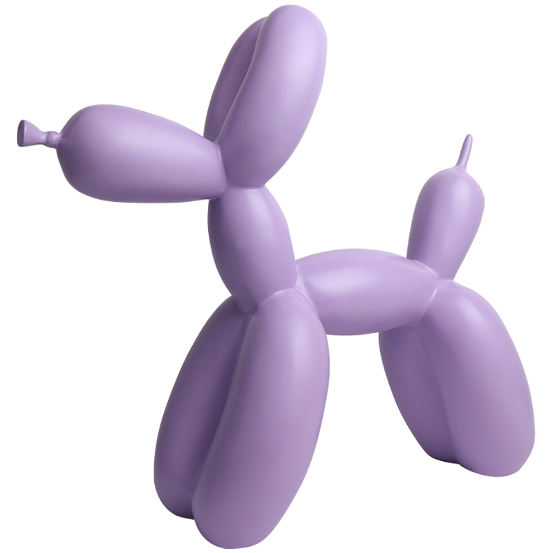 Статуэтка Jeff Koons Balloon Dog Matte Lilac Сиреневый в Воронеже | Loft Concept 