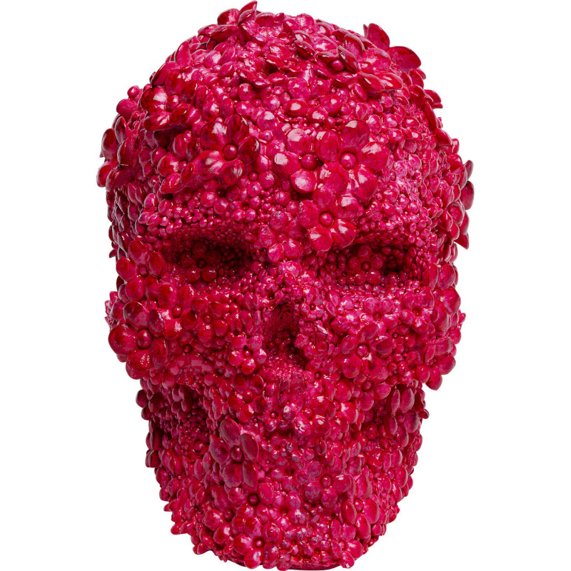 Копилка Pink Skull made of Flowers Малиновый (Crimson) в Воронеже | Loft Concept 