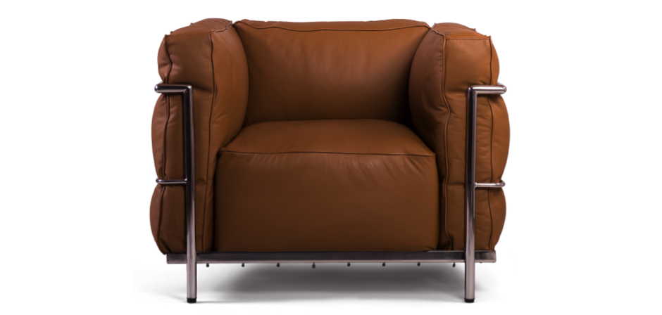Кресло Le Corbusier LC3 brown Кресло Le Corbusier LC3 brown - Loft-Concept в Воронеже