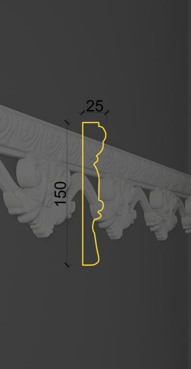 Молдинг с орнаментом MO-28 в Воронеже