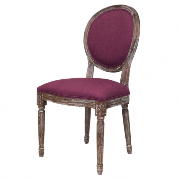 Стул French chairs Provence Violet Chair Фиолетовый Коричневый в Воронеже | Loft Concept 