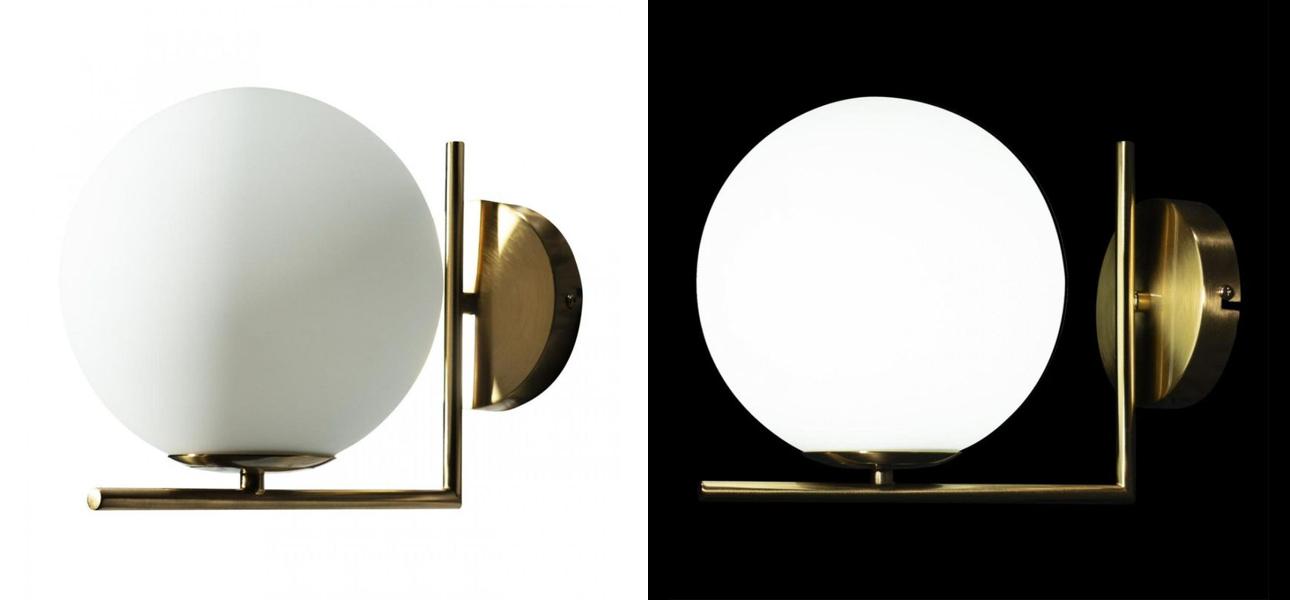 Бра Flos IC Lights Wall Gold - фото