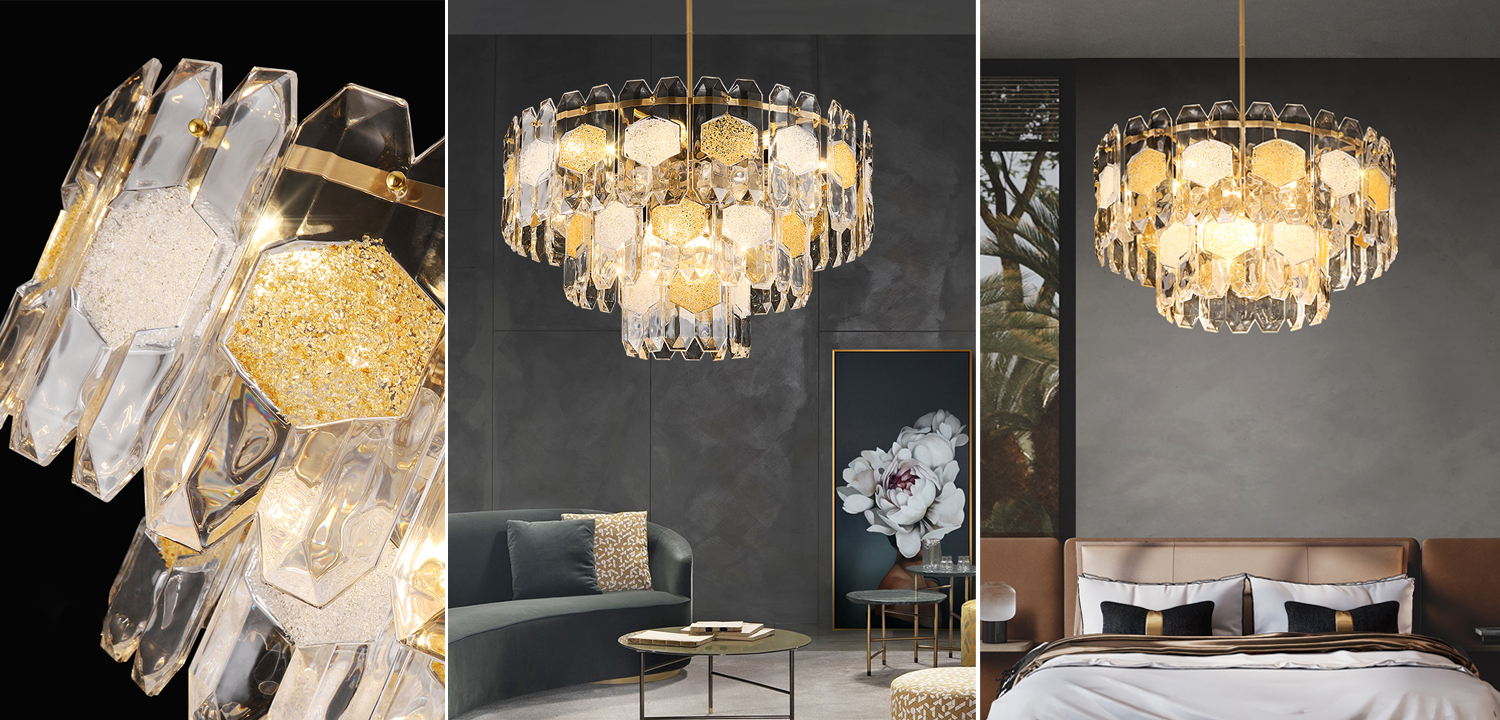 Люстра Oswalda Round Chandelier - фото