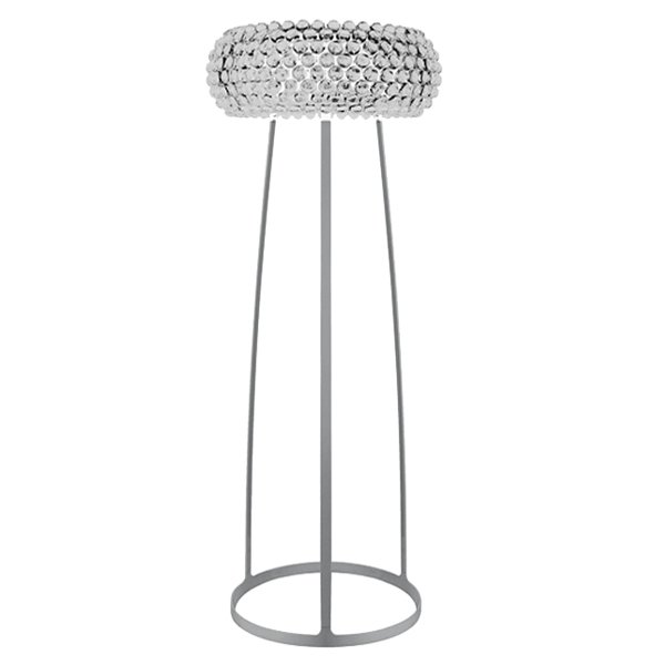 Торшер Foscarini Caboche Floor Lamp Белый Прозрачный в Воронеже | Loft Concept 