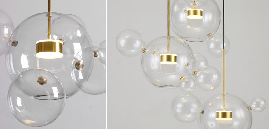 Люстра Bolle Circular Chandelier 14 BUBBLE Giopato & Coombes Люстра Bolle Circular Chandelier 14 BUBBLE Giopato & Coombes - Loft-Concept в Воронеже