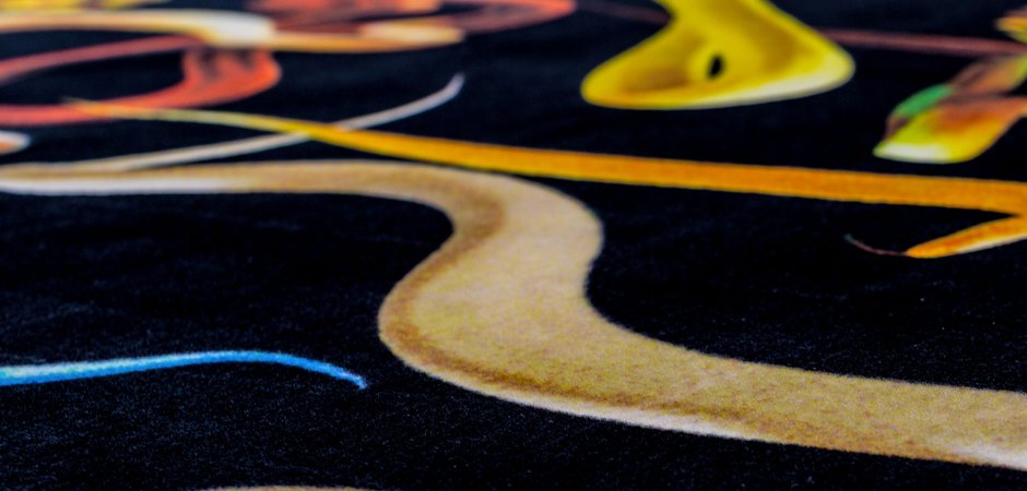 Ковер Seletti Rectangular Rug Snakes Ковер Seletti Rectangular Rug Snakes - Loft-Concept в Воронеже