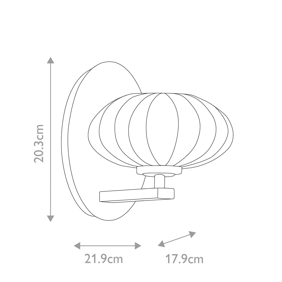  Бра с круглым плафон из матового белого стекла Kichler в Воронеже