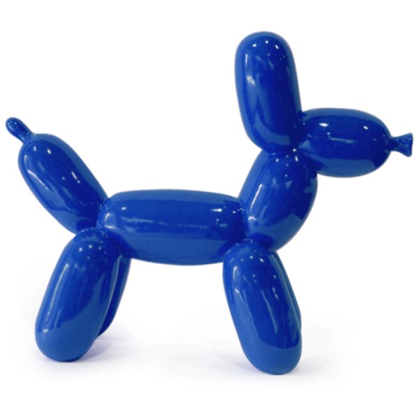 Статуэтка Jeff Koons Balloon Dog large Красный Черный Белый Желтый Синий в Воронеже | Loft Concept 