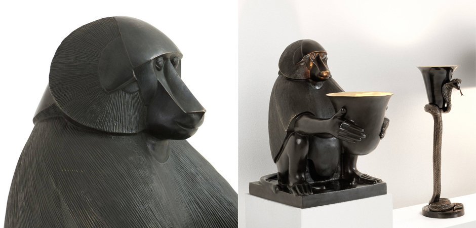 Настольная лампа Eichholtz Art Deco Monkey Настольная лампа Eichholtz Art Deco Monkey - Loft-Concept в Воронеже