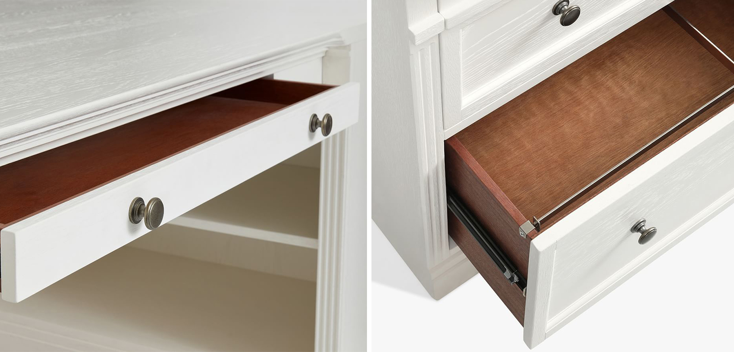 Рабочий стол-стеллаж Benjamin Side - фото №4