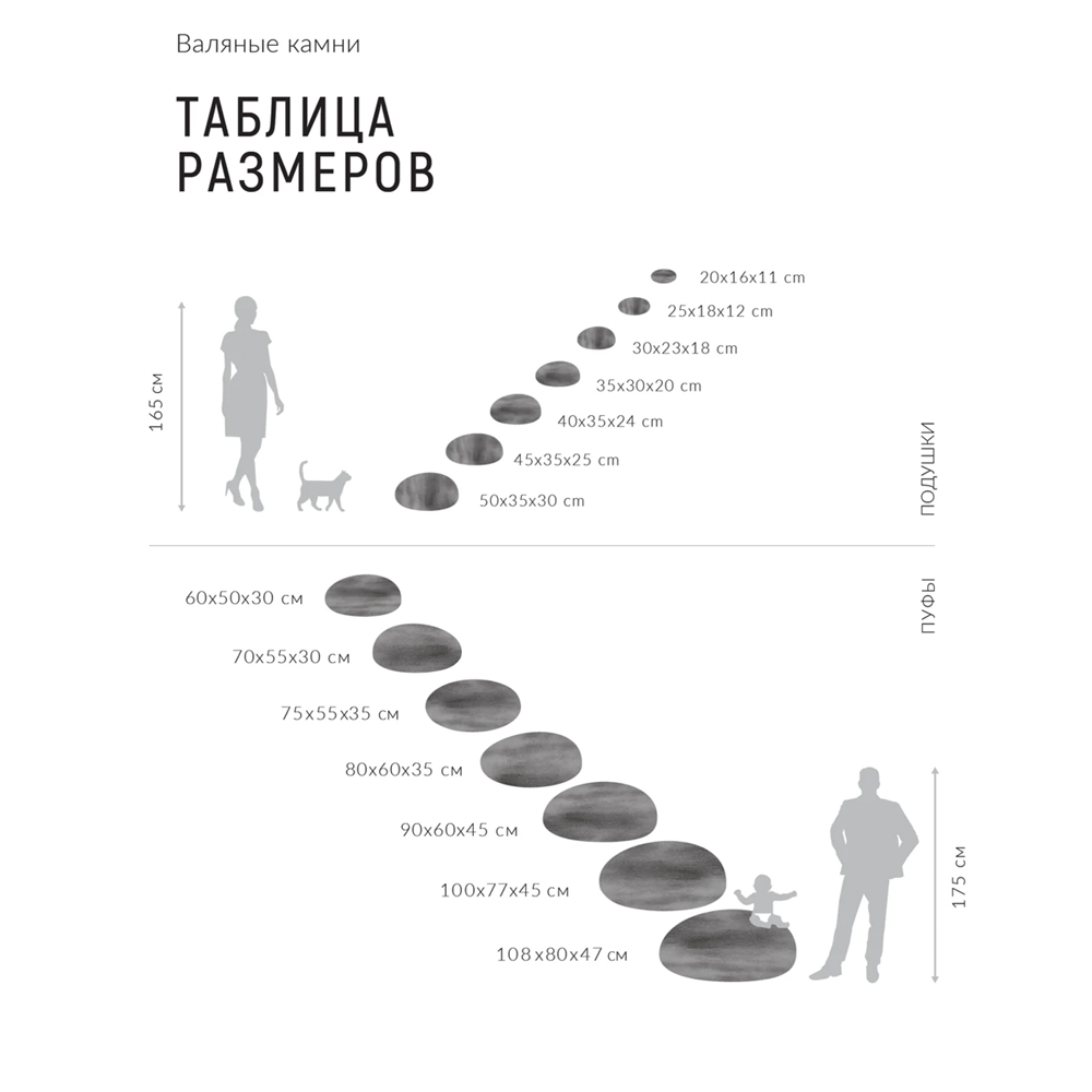 Пуф - Камень GREY MARBLE в Воронеже