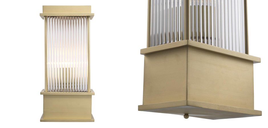Бра Eichholtz Wall Lamp Jeremy Matte brass Бра Eichholtz Wall Lamp Jeremy Matte brass - Loft-Concept в Воронеже