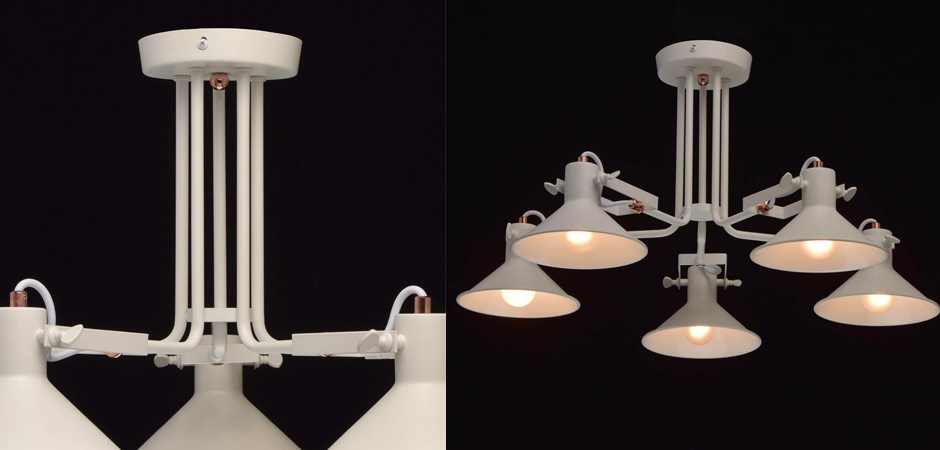 Потолочный светильник Rotating Light White Потолочный светильник Rotating Light White - Loft-Concept в Воронеже