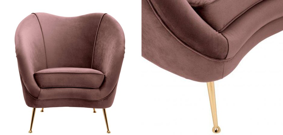 Кресло Eichholtz Chair Cambiano Rose Кресло Eichholtz Chair Cambiano Rose - Loft-Concept в Воронеже