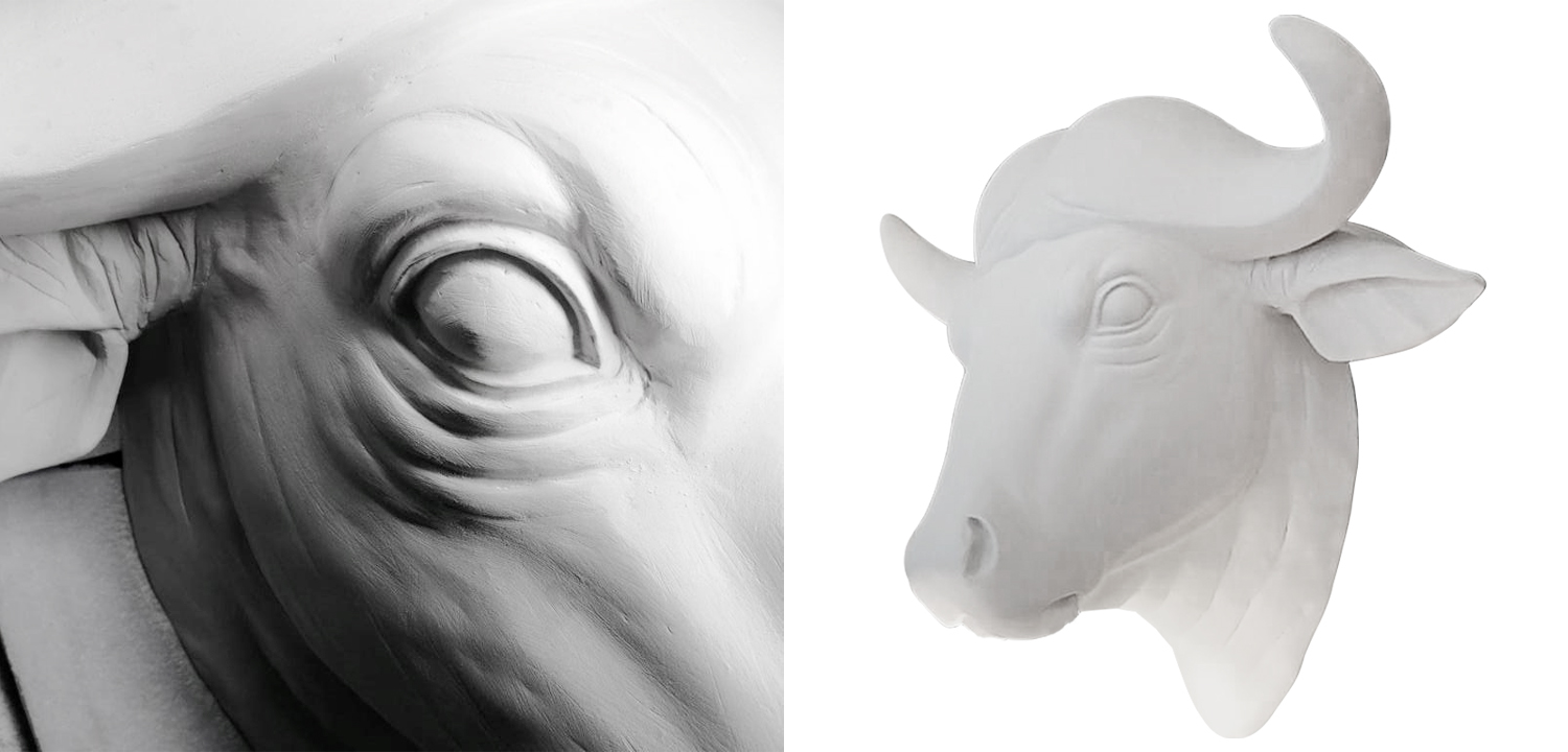 Аксессуар на стену Буйвол - фото