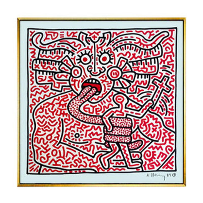 Постер Keith Haring 15 Мульти в Воронеже | Loft Concept 