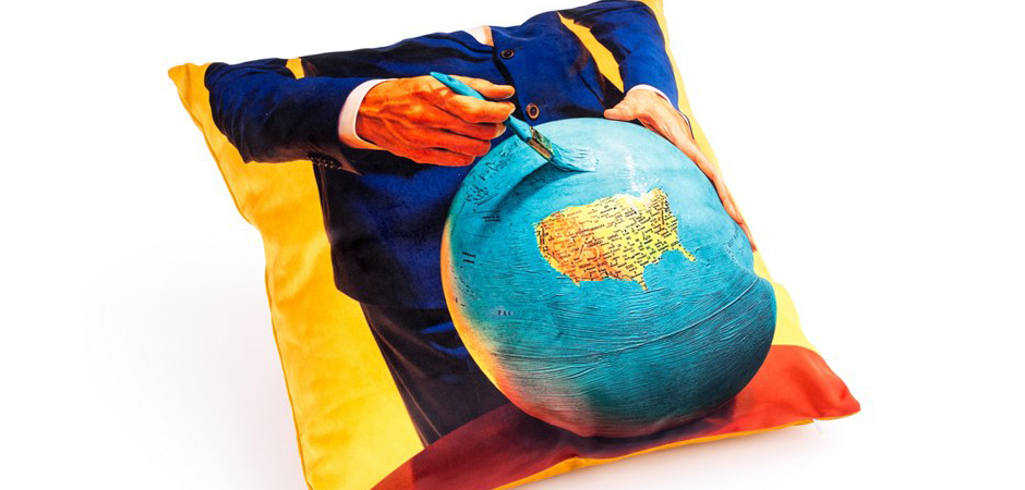 Подушка Seletti Cushion Globe Design Toiletpaper Подушка Seletti Cushion Globe Design Toiletpaper - Loft-Concept в Воронеже