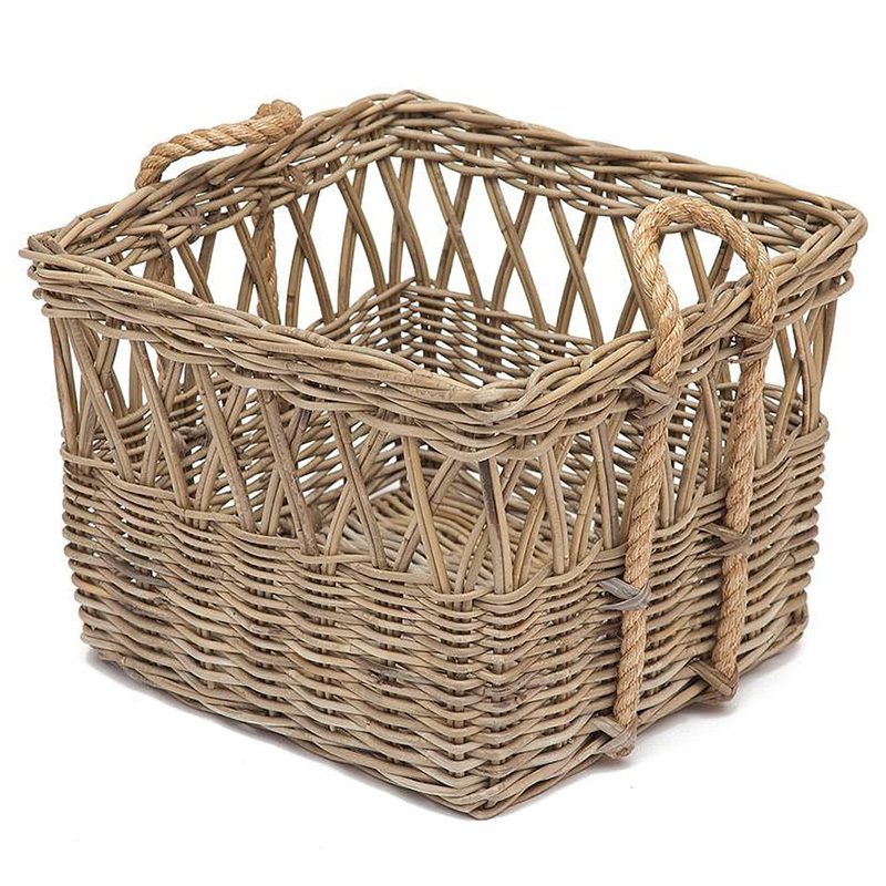 Корзина из ротанга Rattan Wicker Basket Древесина в Воронеже | Loft Concept 