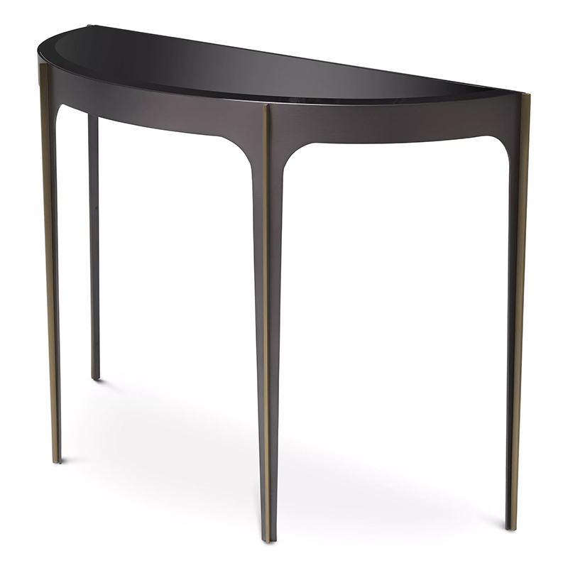 Консоль Eichholtz Console Table Artemisa Bronze Бронза Черный в Воронеже | Loft Concept 